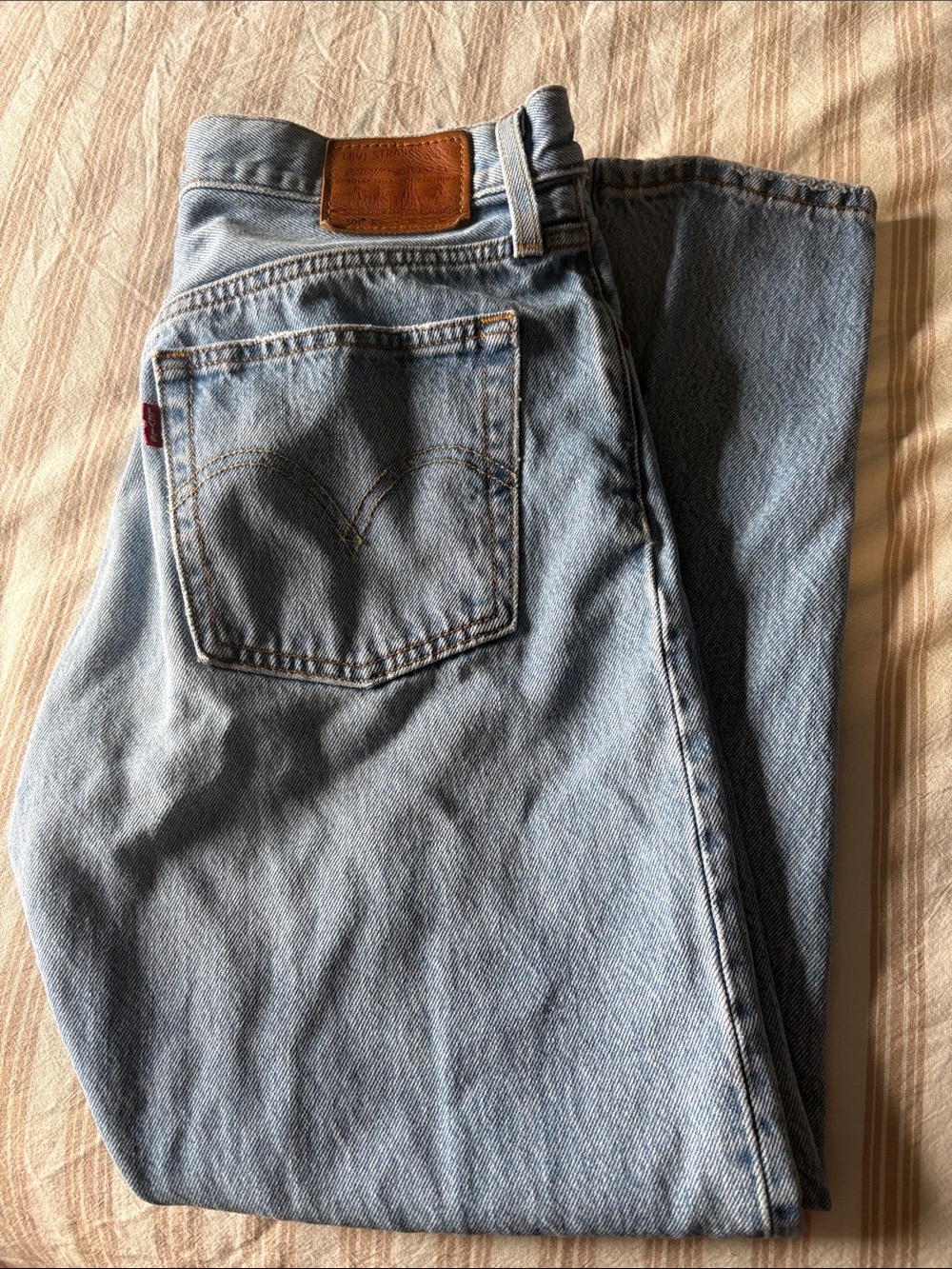 Levi's Light Wash Women’s 501 Skinny Jeans